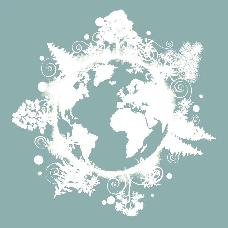 Planet Earth, Trees, Climate Protection, Environment