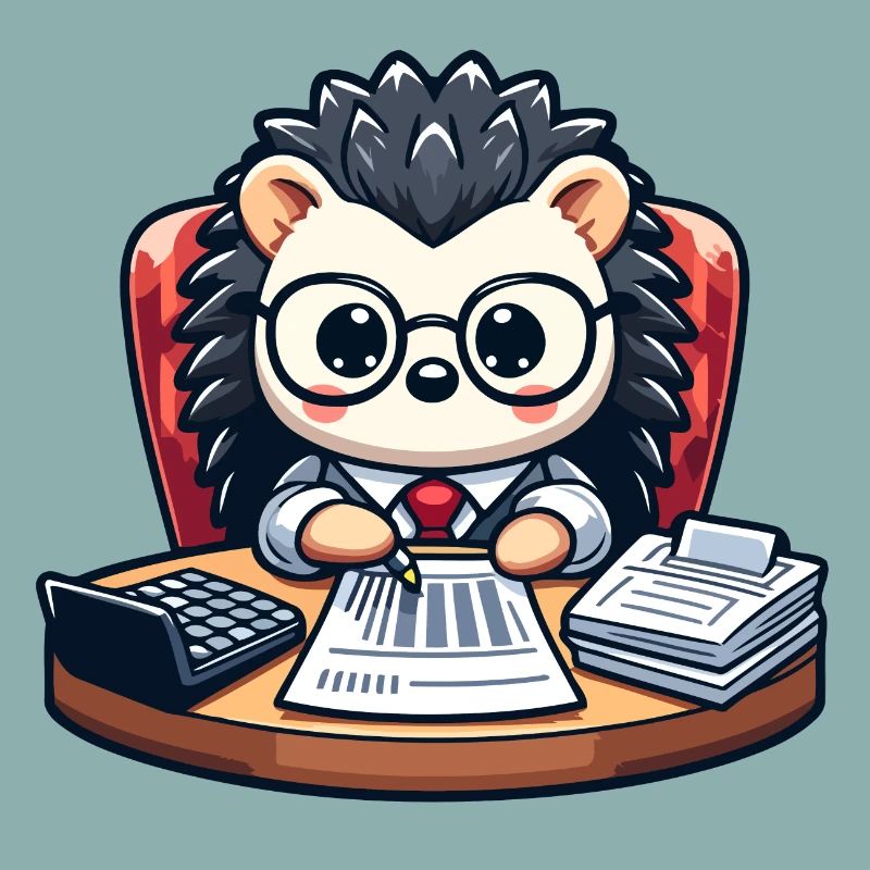 Hérisson comptable : la bestiole calculatrice