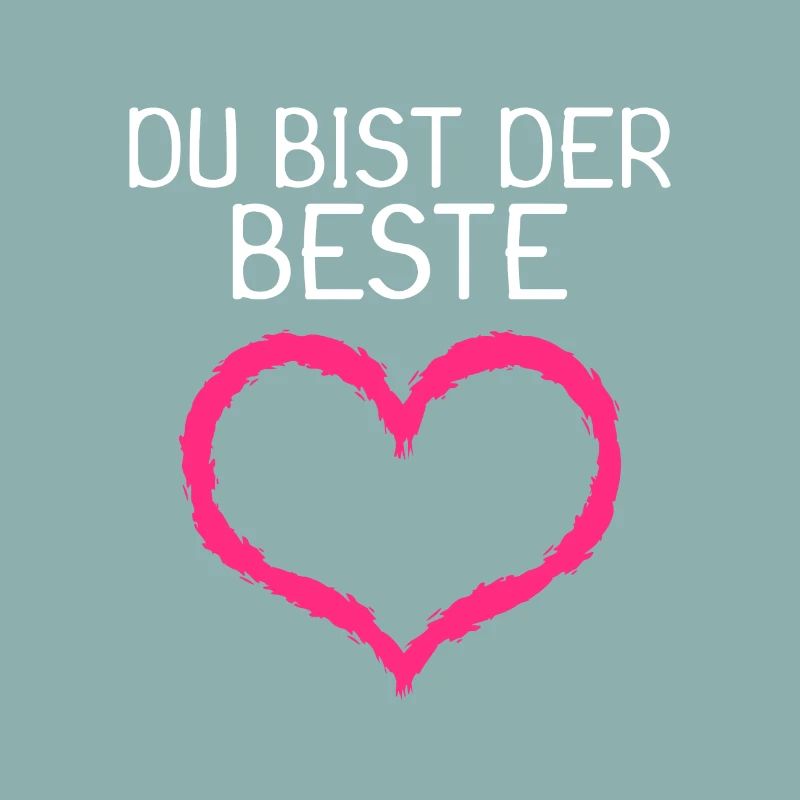 Du bist der Beste Herz Geschenk