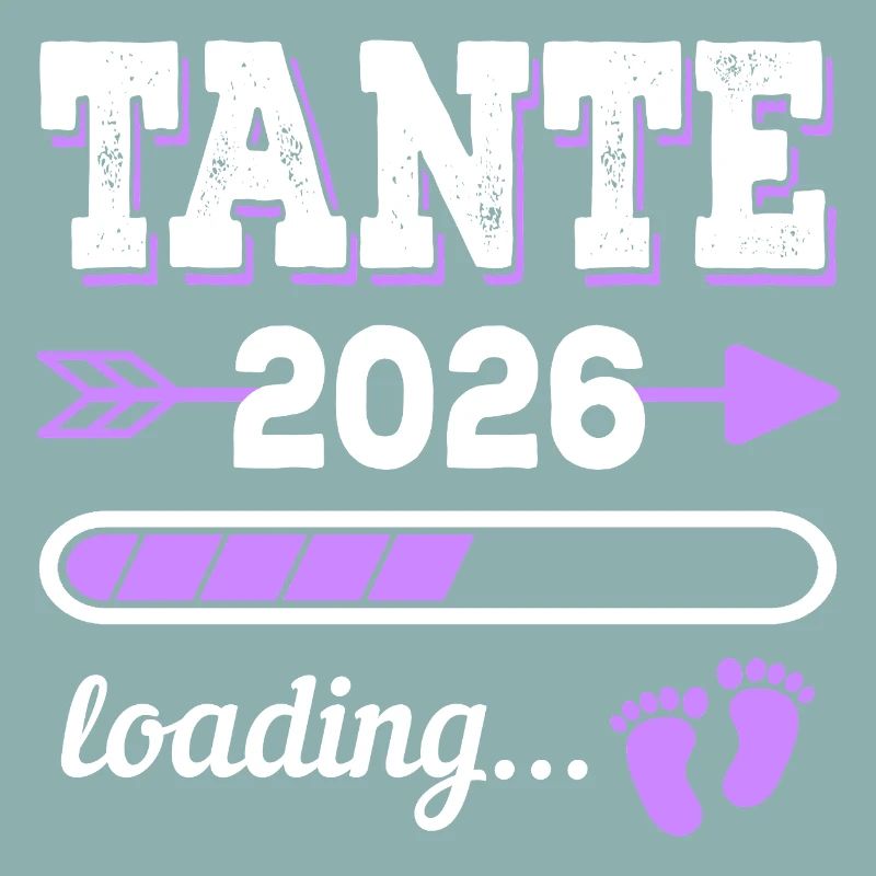 Tante 2026 Loading Schwangerschaft Geschenkidee