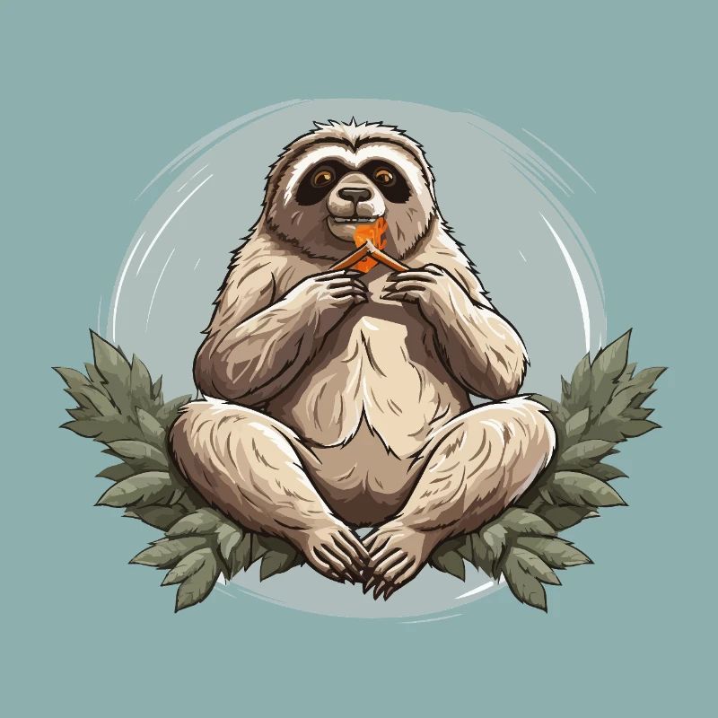 Sloth Snack Zen