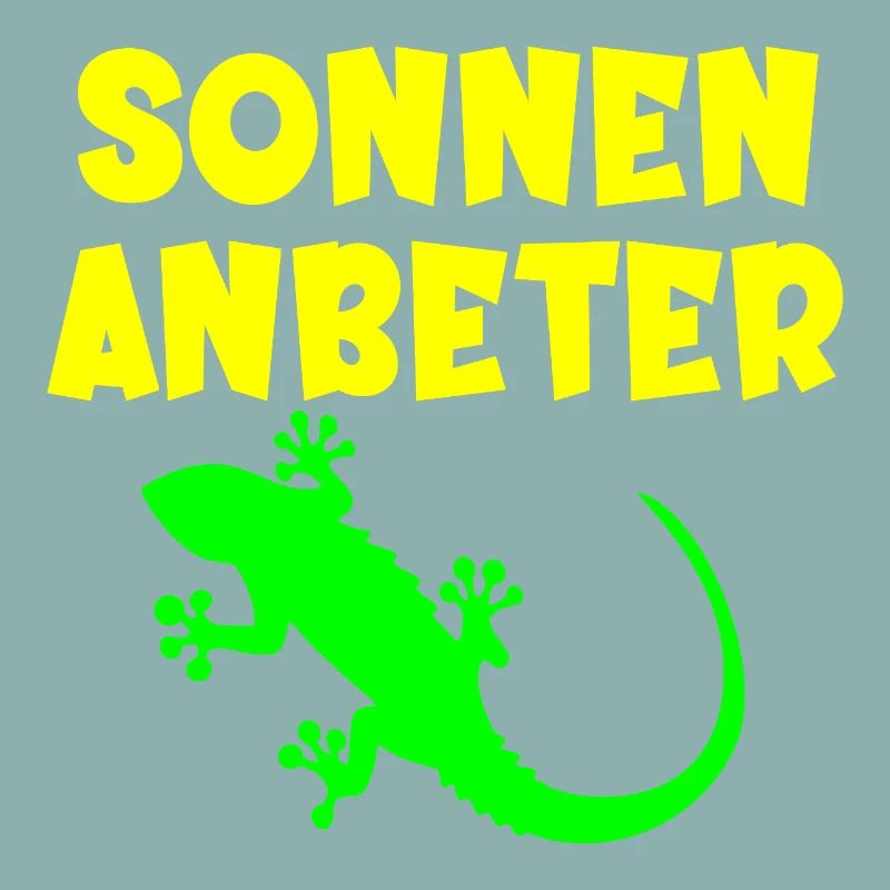 Sonnenanbeter Eidechse - Sommer Sonne