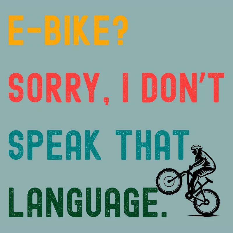 Conception de VTT – vélo électrique ? Non merci!