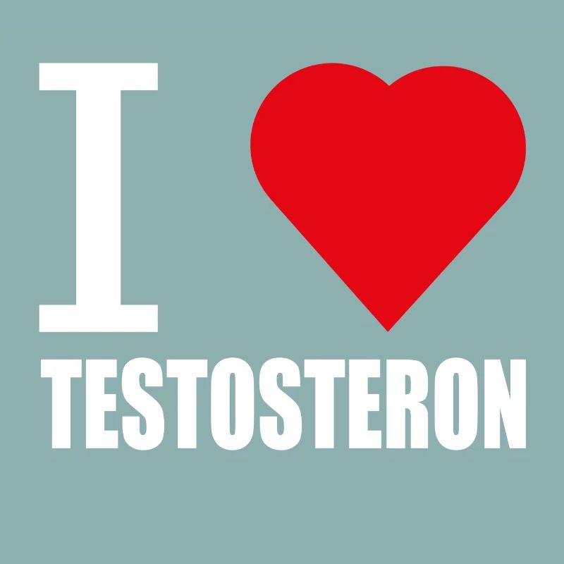 J'AIME TESTOSTÉRONE BLANC