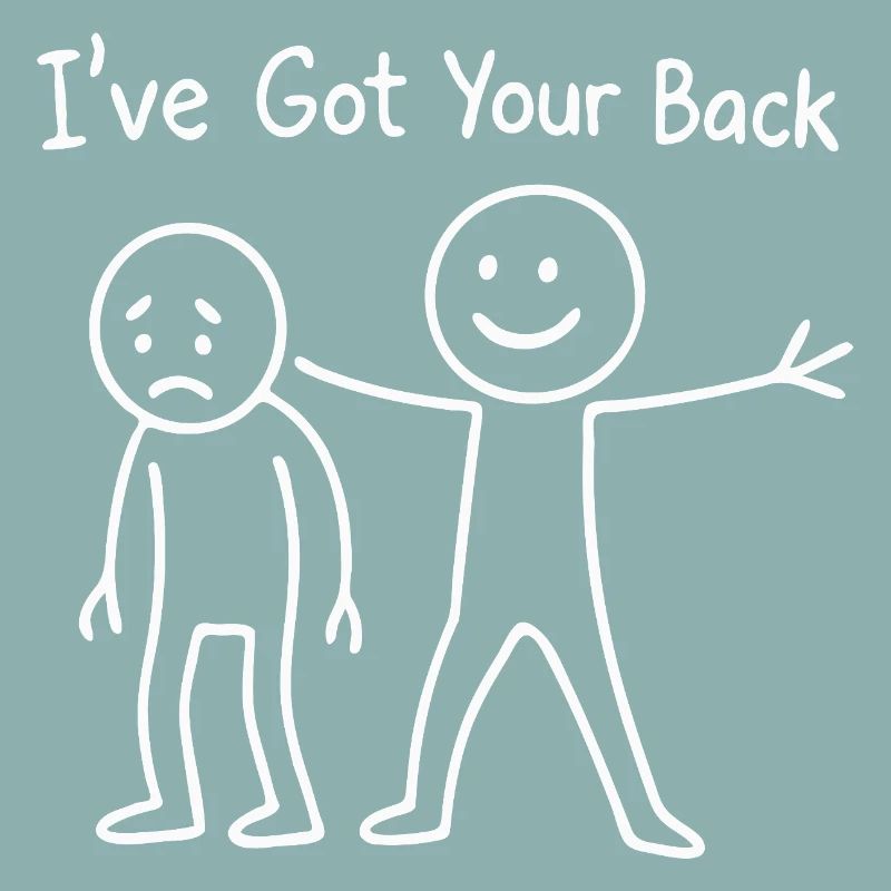 Ich stehe hinter dir: Support-Duo