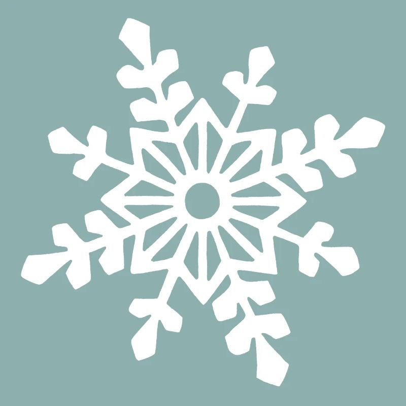White snowflake