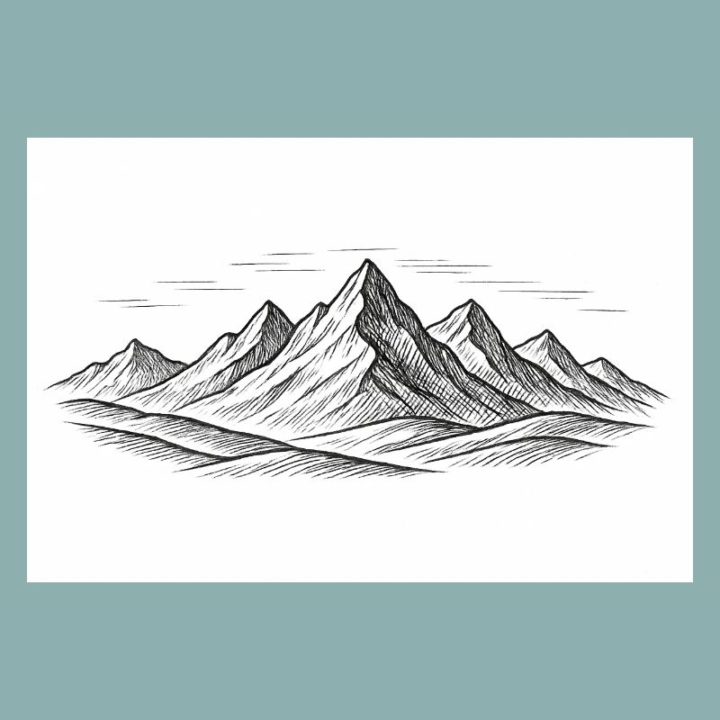 Bergpanorama