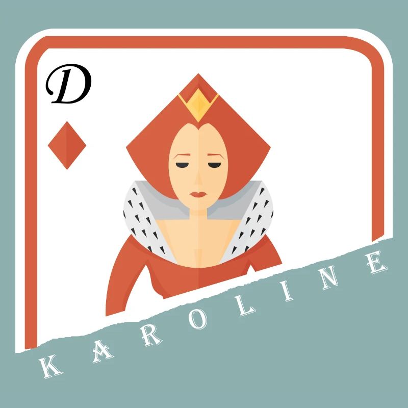 Karoline lady card game!