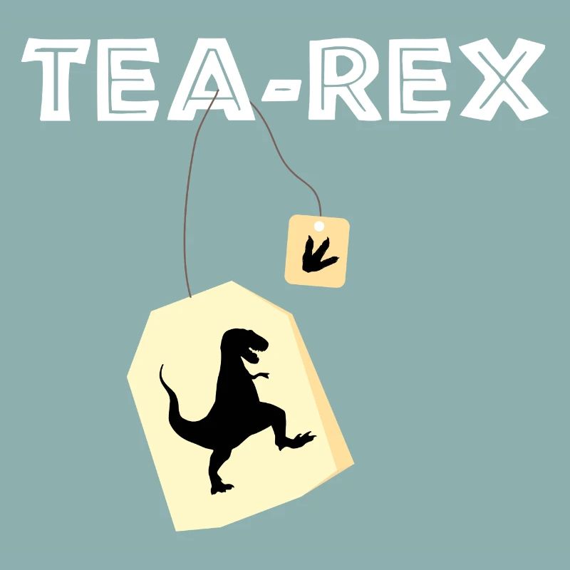 Tea Rex - Tee Rex / Geschenk Idee