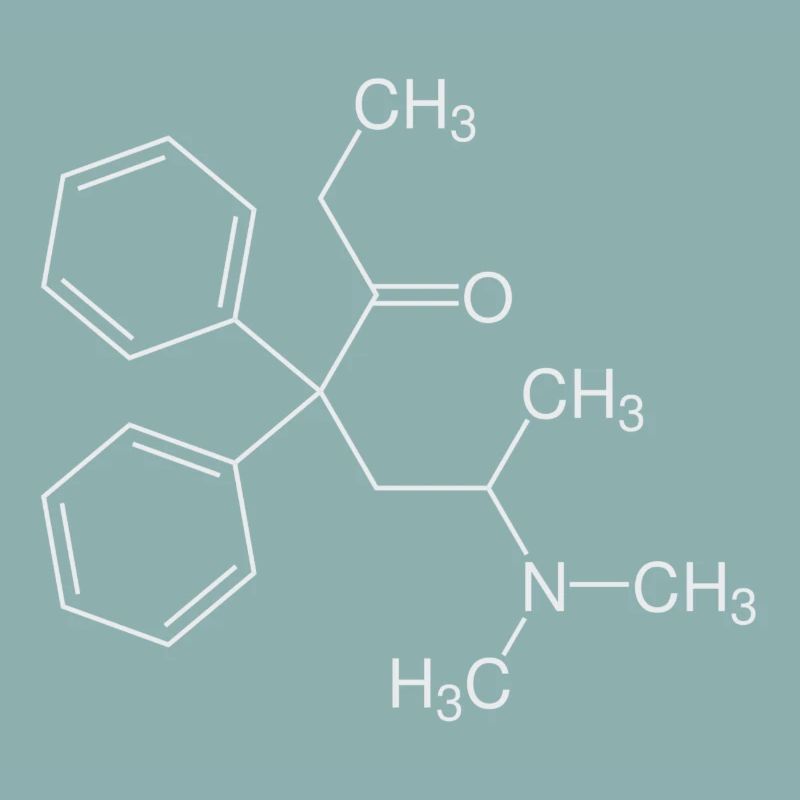 Formule structurelle à la méthadone