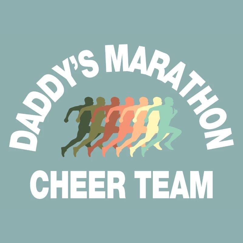 dad's marathon cheer team
