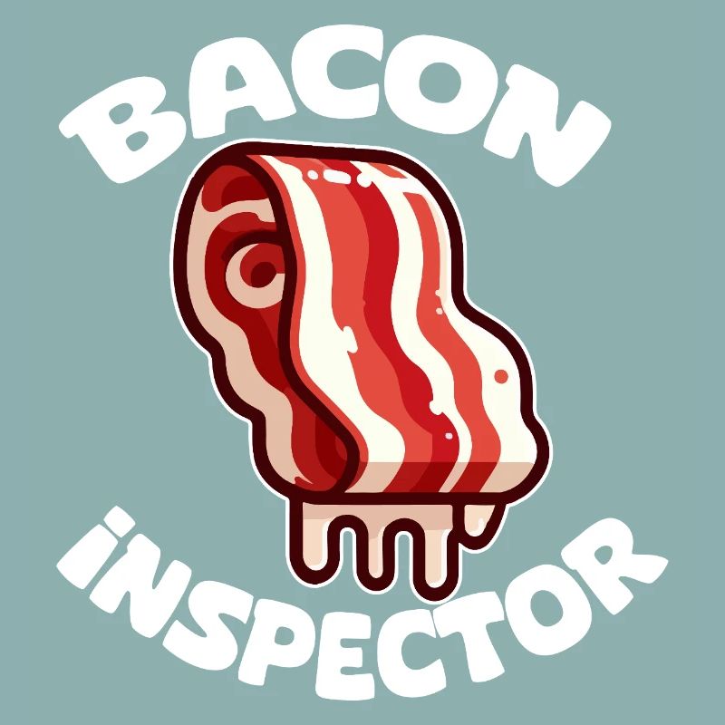 Inspector Bacon Cartoon