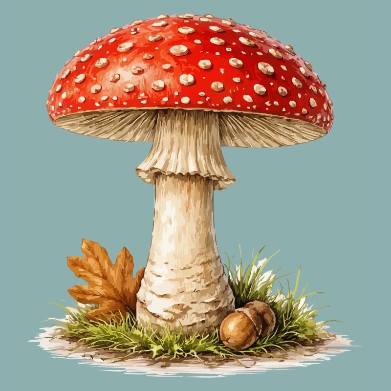 Toadstool Autumn Dream