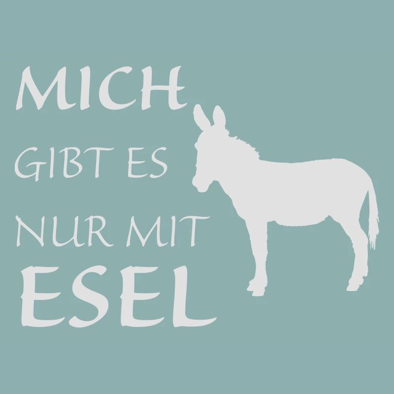 Nur mit Esel