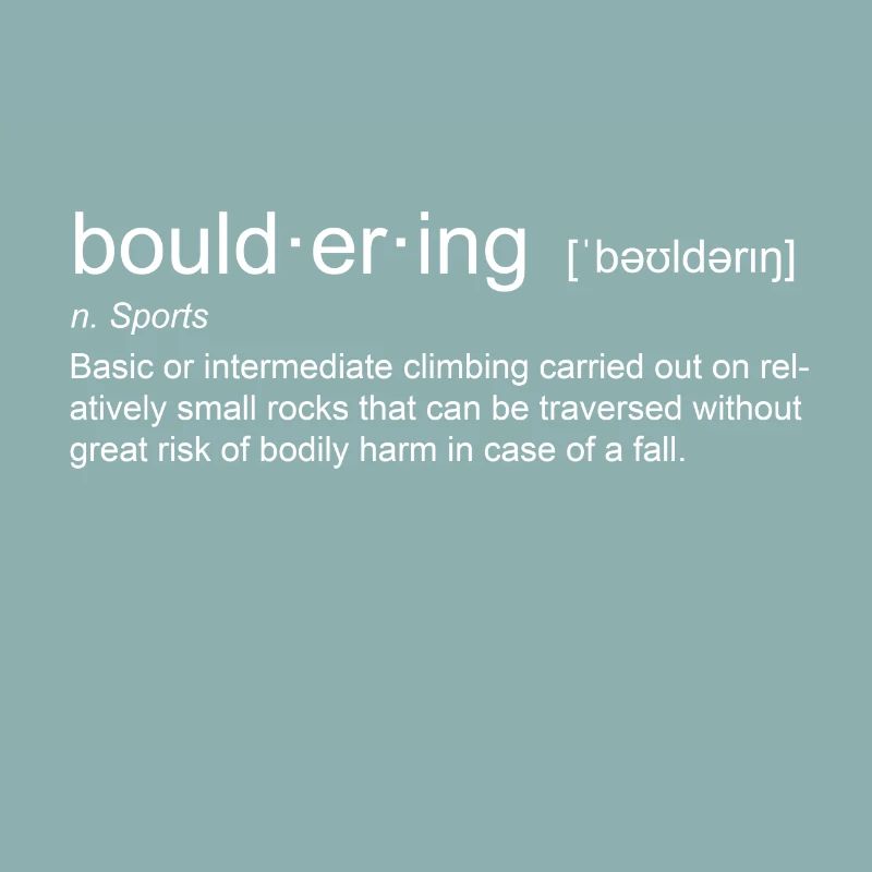 bouldering