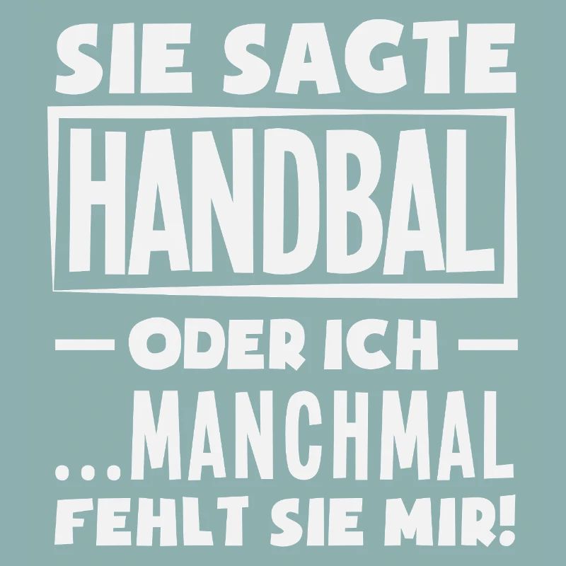 Handball oder ich – manchmal fehlt sie