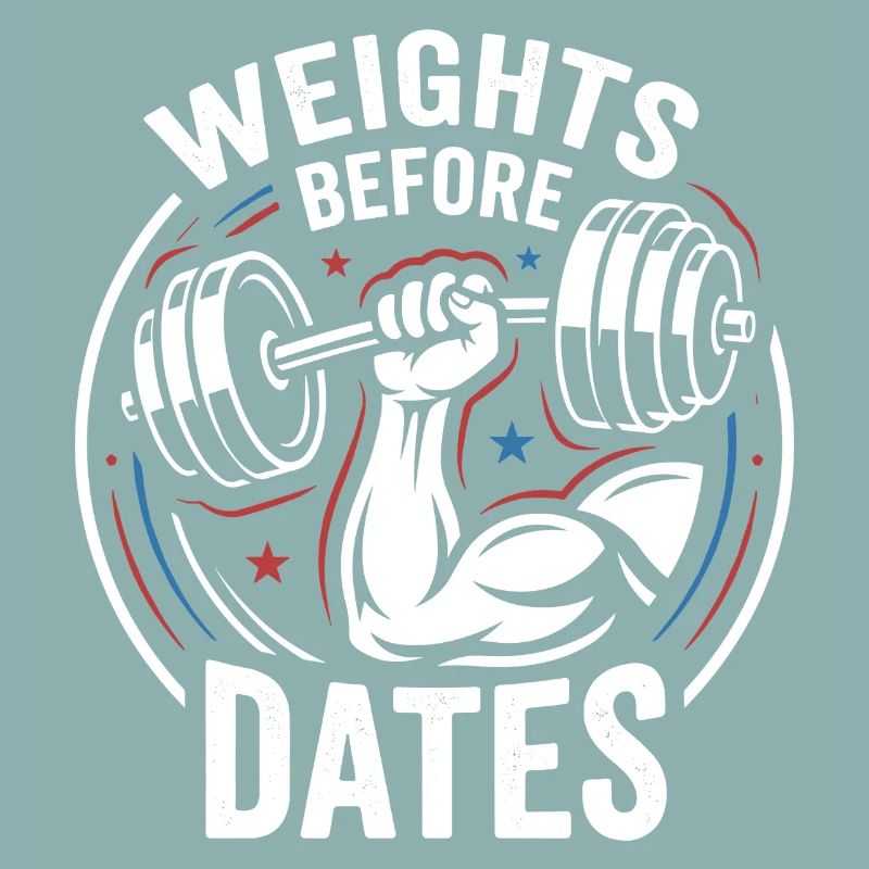 Weights before dates – power humor