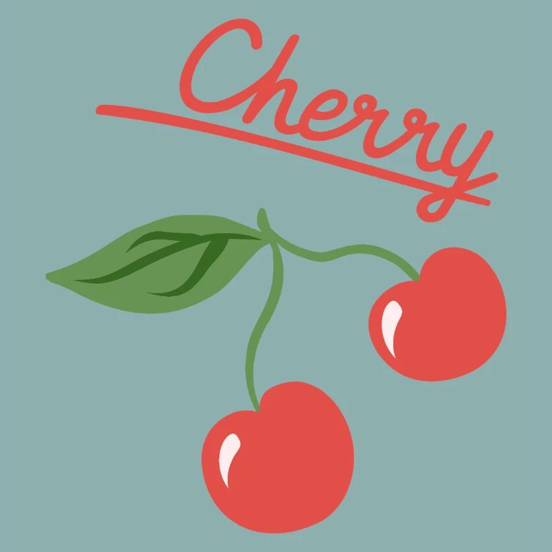Cherry Fruit Summer Design