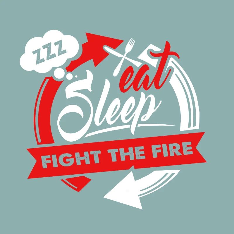 Essen - Sleeping - Fire brigade - Vocational vocation