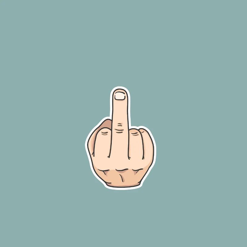 Mittelfinger