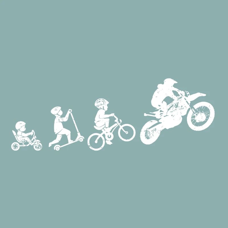 Motocross evolution gift motorcycle child