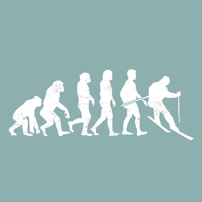 sport prendre de l'évolution d'hiver de ski, cadeau de sport