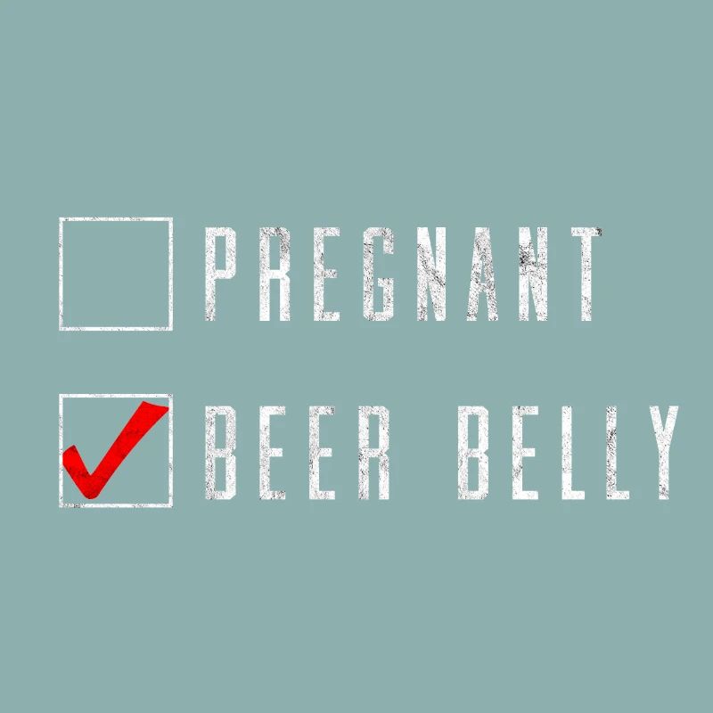Enceinte bébé Bump vs. Bière idée cadeau du ventre