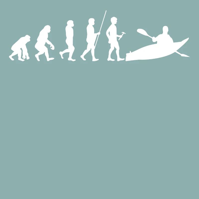 Evolution to Kayak Driver T-Shirt Gift
