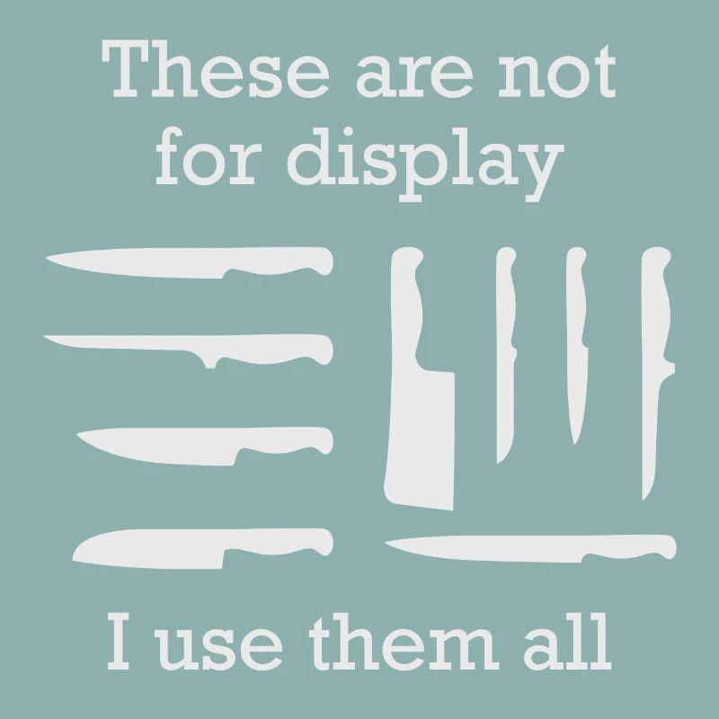 Koch Messer kochen Küchenmesser Geschenk Beruf
