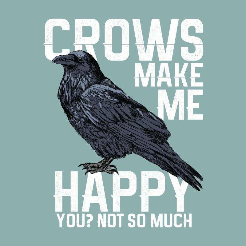 Crows make me happy - ravens