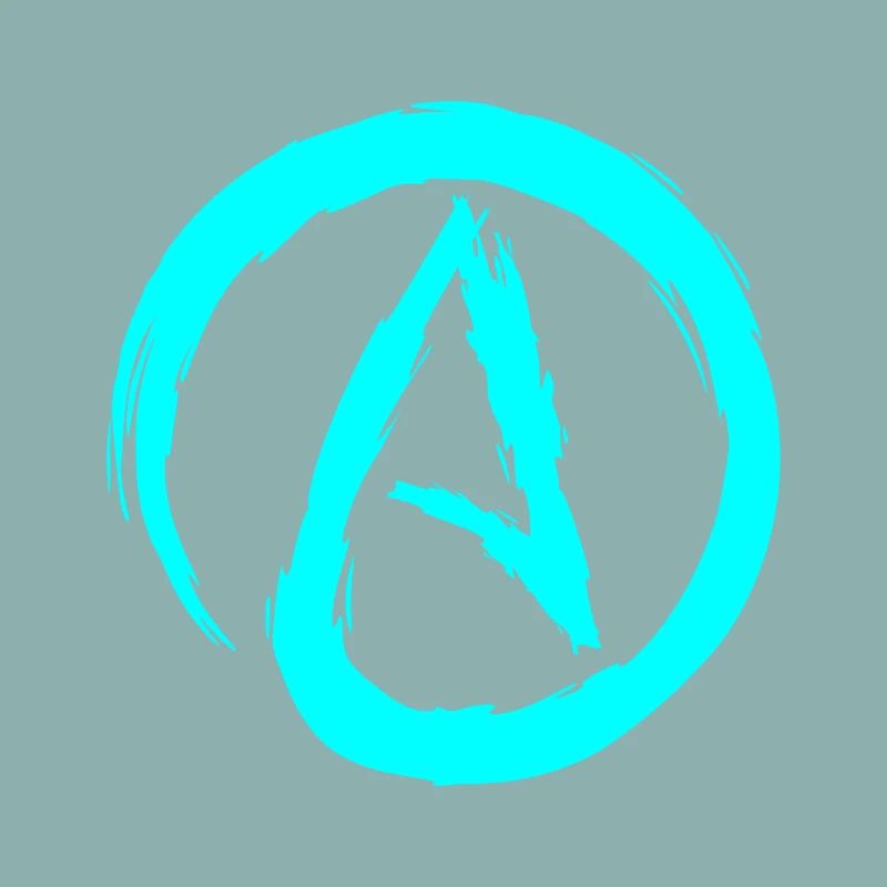 Athéisme symbole Athée
