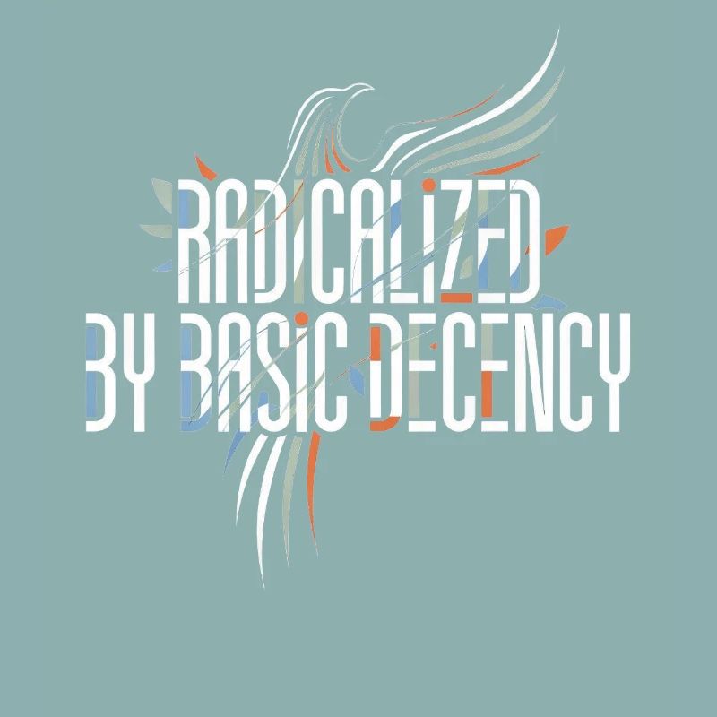 Radicalized by Basic Decency Shirt for Activists