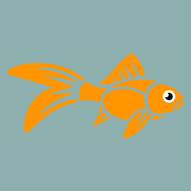 Stylized Goldfish