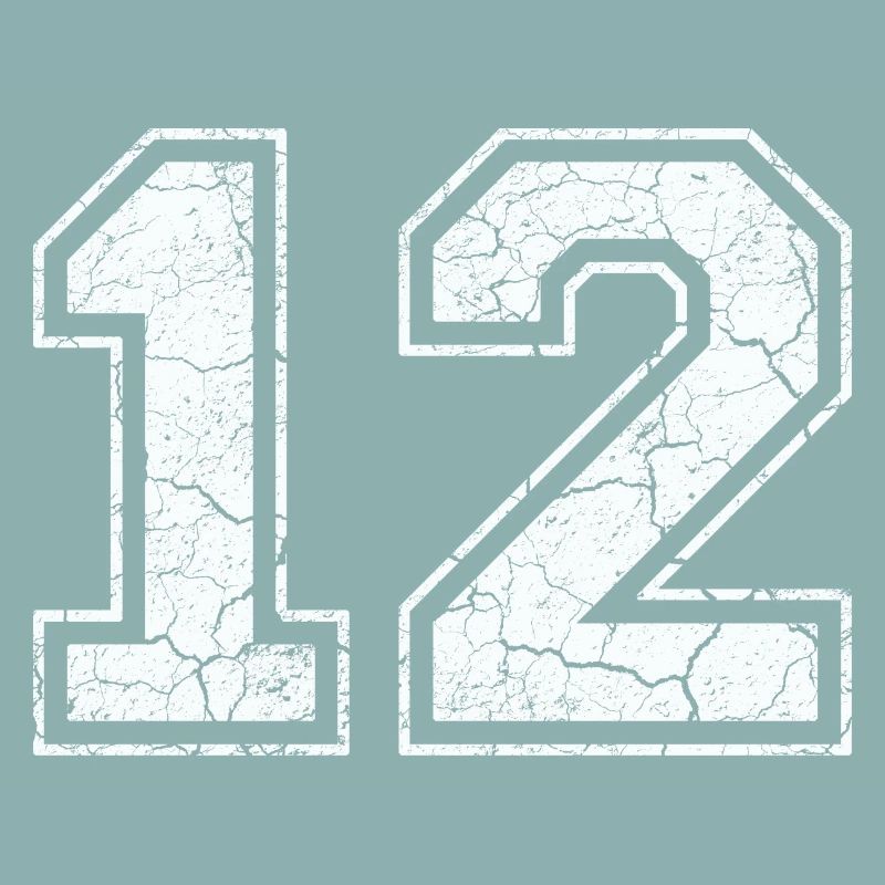 12 dans blanc in Used Look