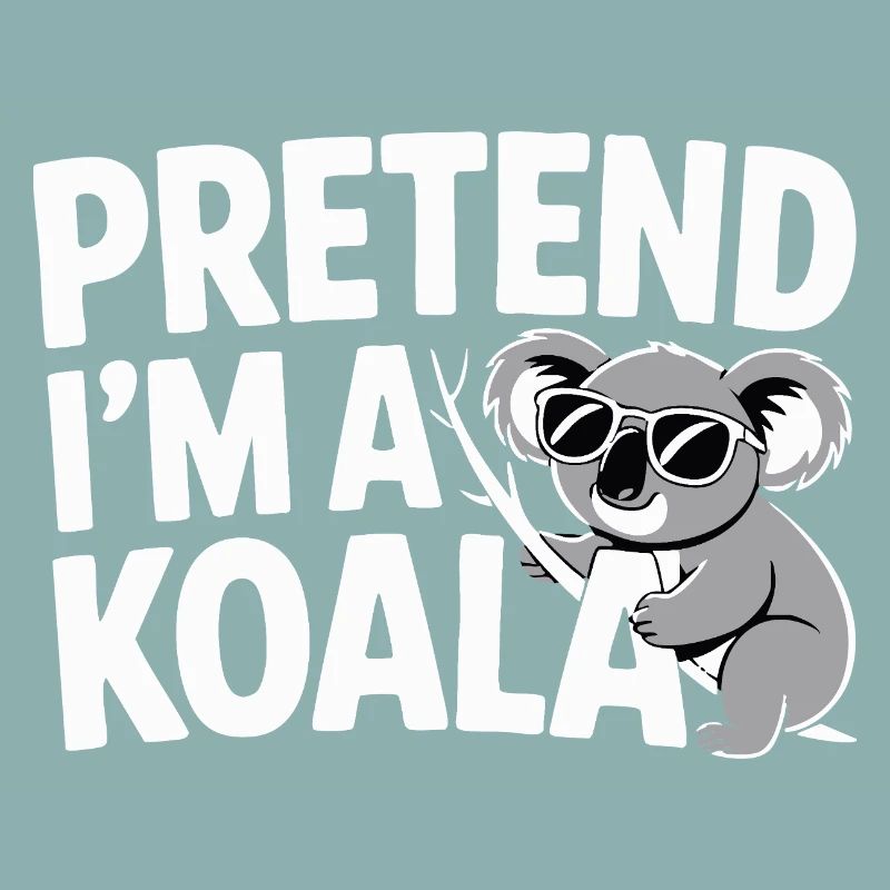 Faire semblant d’être un koala