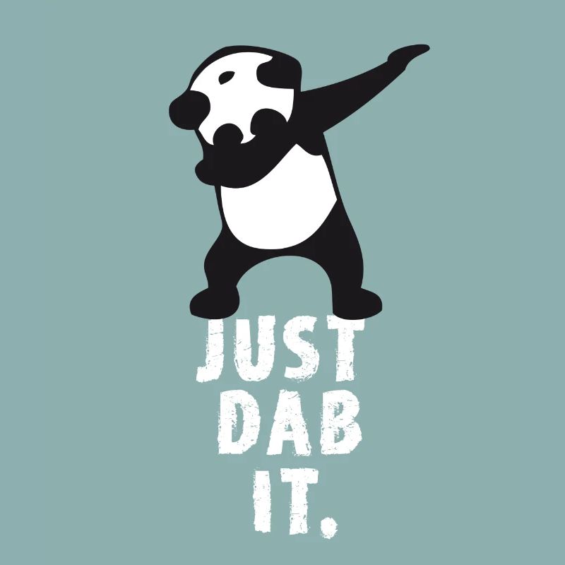 dab just dab it panda dabbing touchdown super victoire