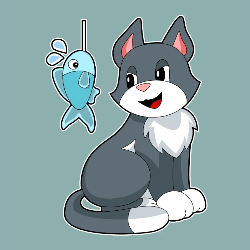 Poisson-appât chat