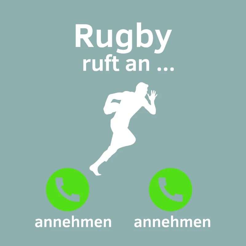 Rugby ruft an - annehmen oder annehmen?