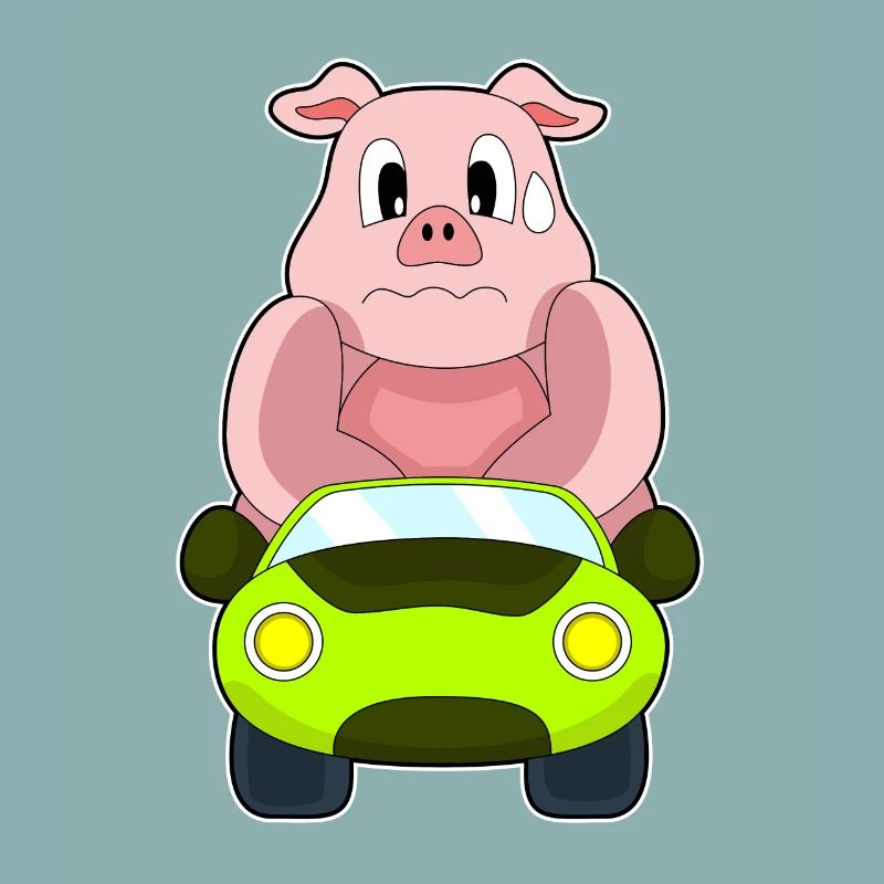Voiture de cochon