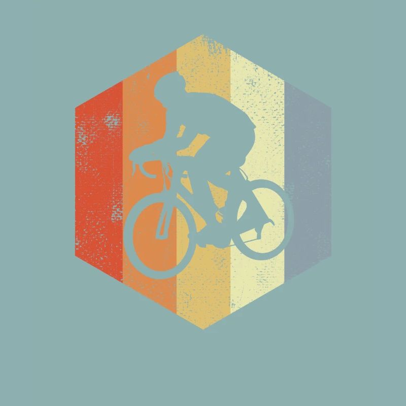 Lustiger Radfahrer