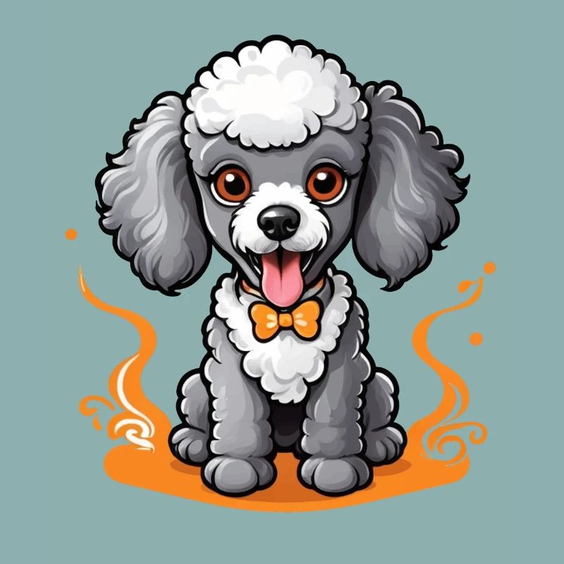 Caniche pimpant