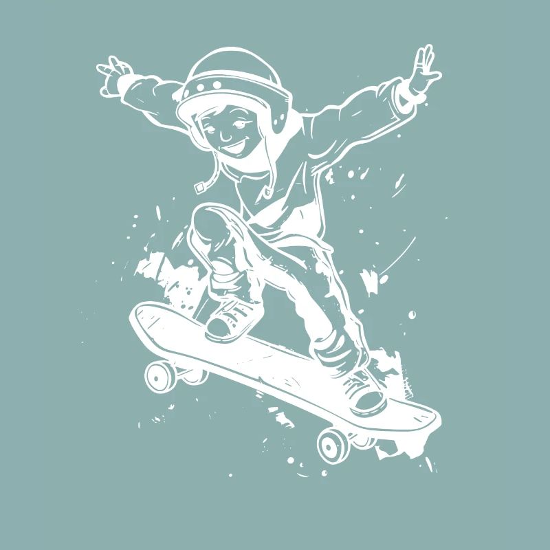 Planche à roulettes garçon