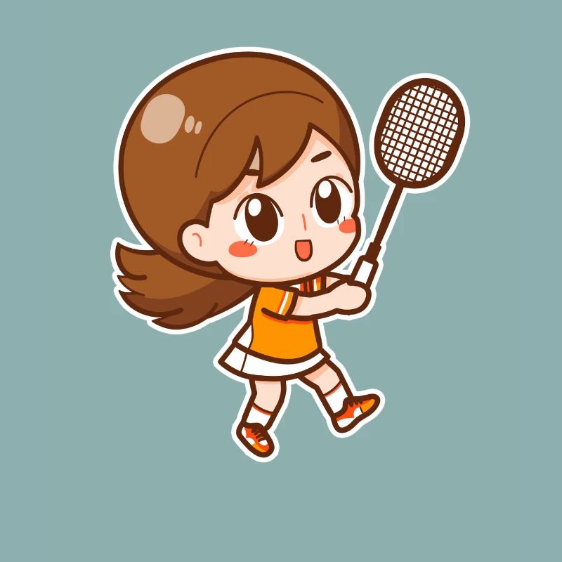 Badminton Mädchen