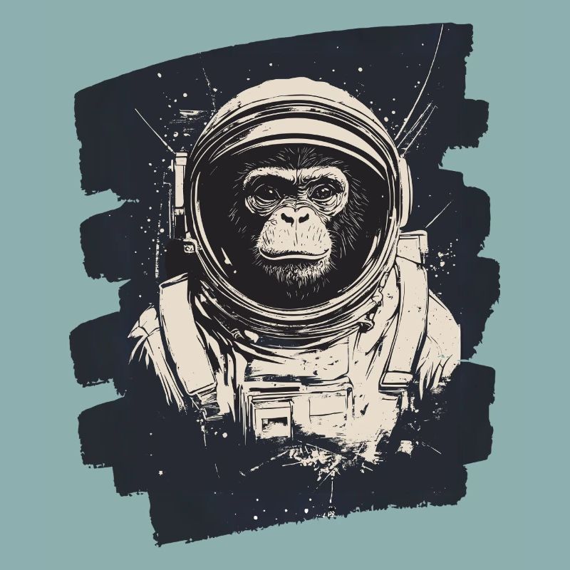 Singe astronaute