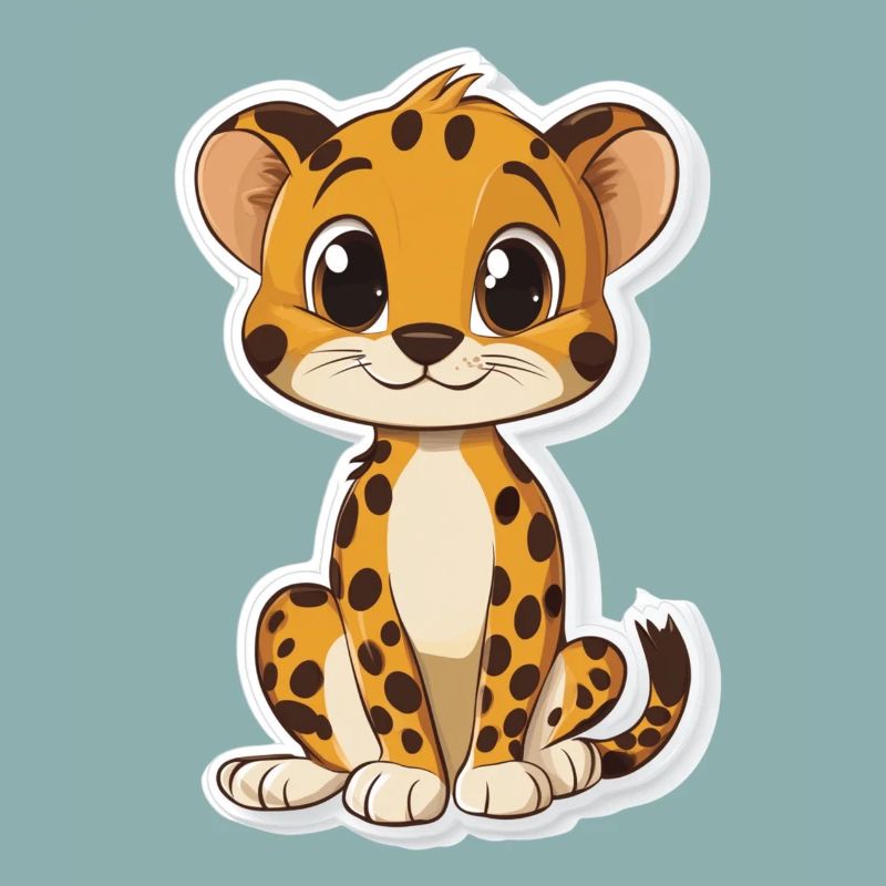 Süsser Gepard