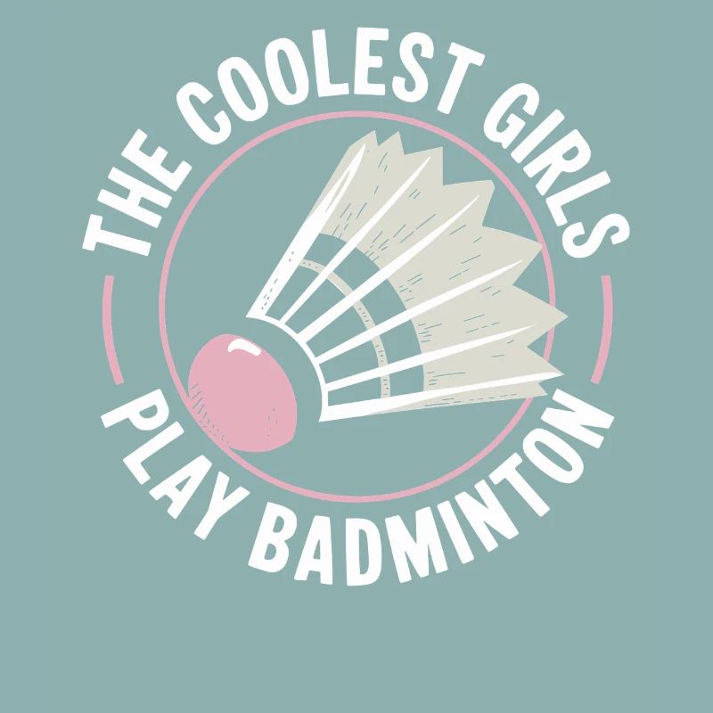 Badminton Mädchen Design