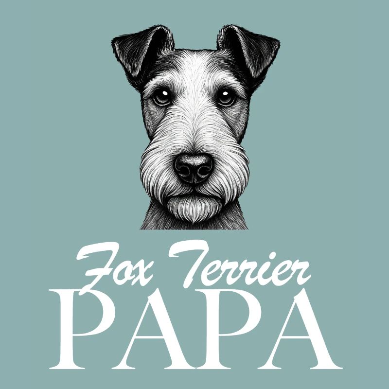 Papa fox-terrier