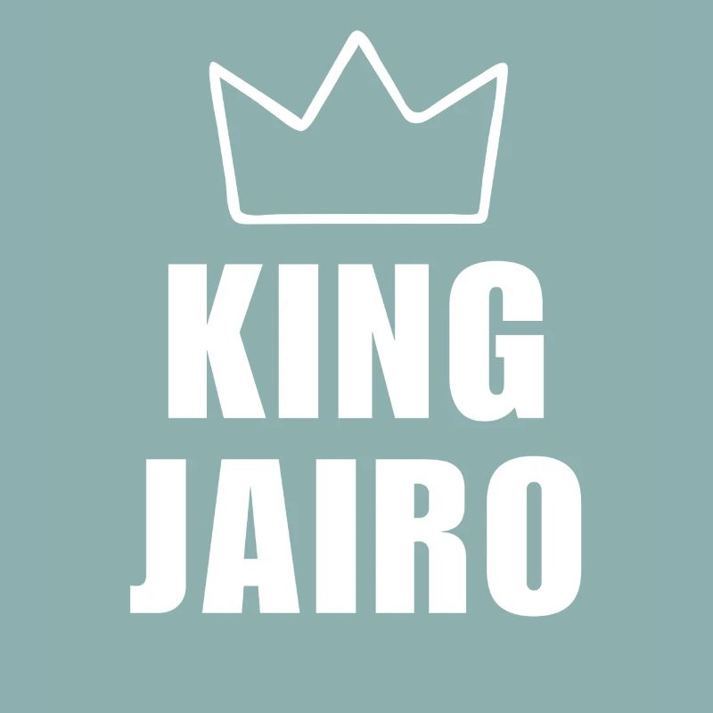 Jairo Name mit Buchstabe J - King Crown Hemd