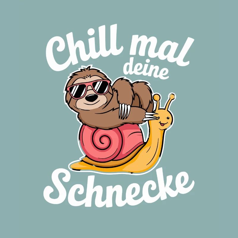 Chill your snail sloth relaxation