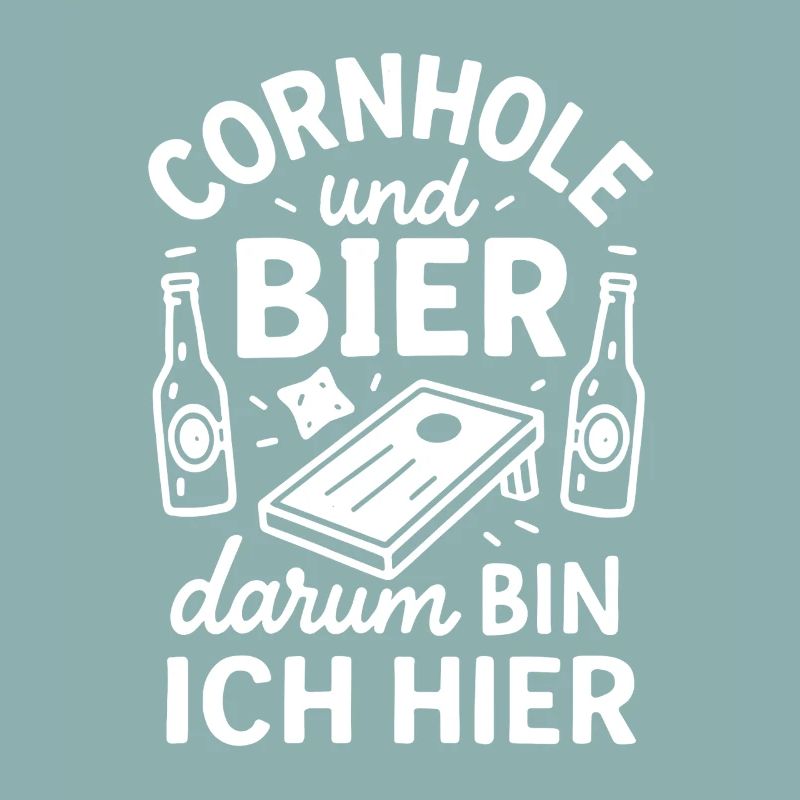 Cornhole und Bier - Darum bin ich hier